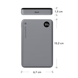 dbramante1928 re-charge 10000 mAh Trådløs opladning Grå