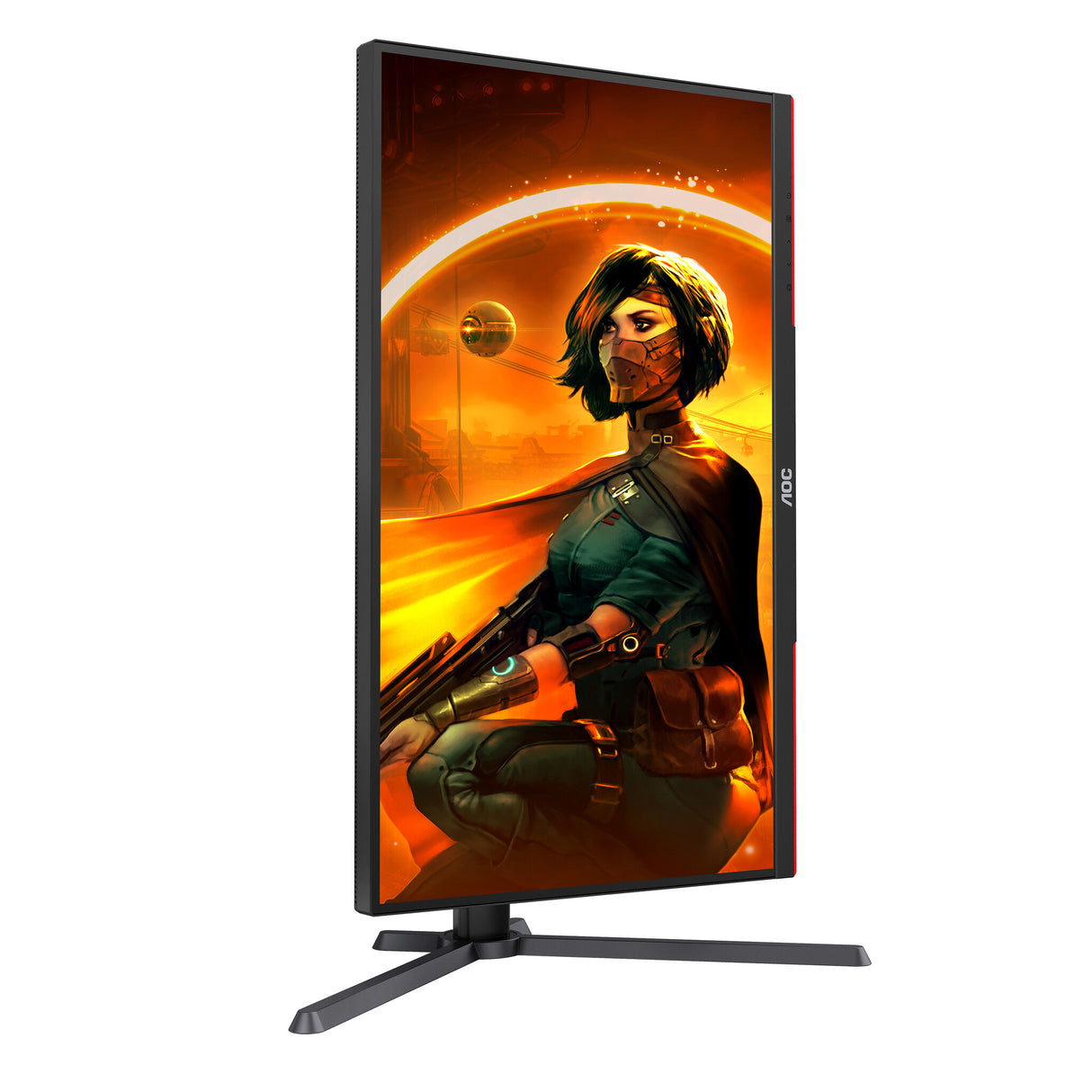 AOC G3 Q27G3XMN/BK computerskærm 68,6 cm (27") 2560 x 1440 pixel 2K Ultra HD LED Sort, Rød