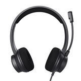 Trust HS-260 Headset Ledningsført Halsbånd Kontor/Callcenter USB Type-A Sort