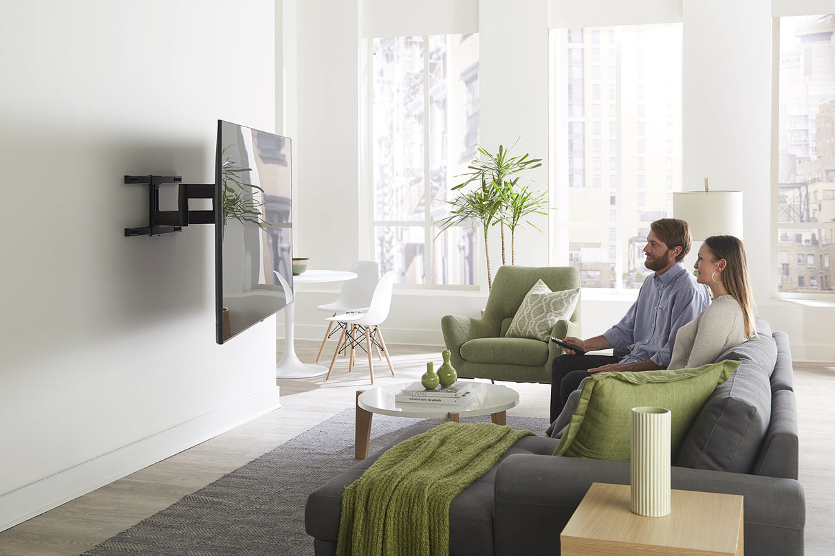 SANUS TV WALL MOUNT 47-90 INCH EXTENDS 25 2,29 m (90") Sort