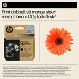 HP 924e EvoMore Black Original Sort 1000 sider Blæk