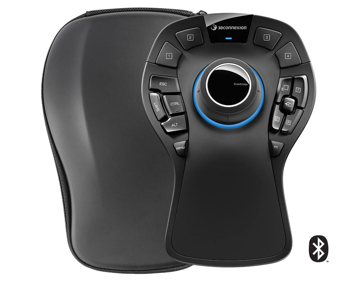 3Dconnexion SpaceMouse Pro Wireless Trådløs Sort