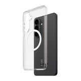 CARE by PanzerGlass Urban Explorer Case Transparent w. White Qi Samsung Galaxy S26+