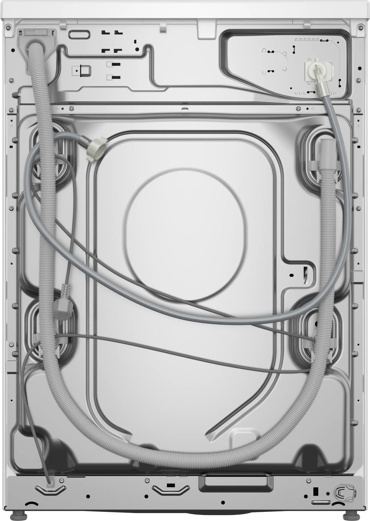Bosch Serie 6 WNG2540LSN vaskemaskine - tørretumbler Fritstående Front-læsning Hvid