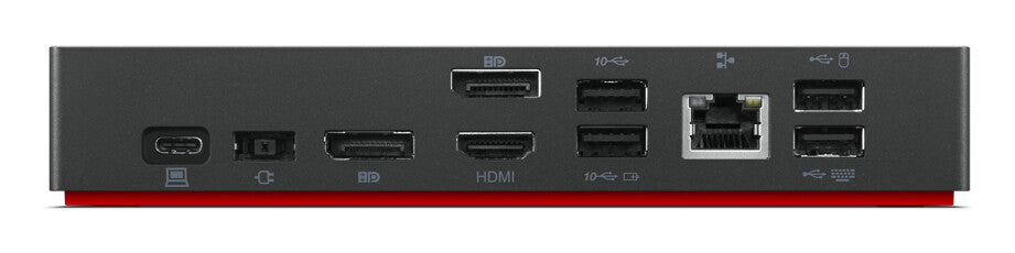 Lenovo ThinkPad Universal USB-C Dock Ledningsført USB 3.2 Gen 1 (3.1 Gen 1) Type-C Sort
