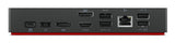 Lenovo ThinkPad Universal USB-C Dock Ledningsført USB 3.2 Gen 1 (3.1 Gen 1) Type-C Sort