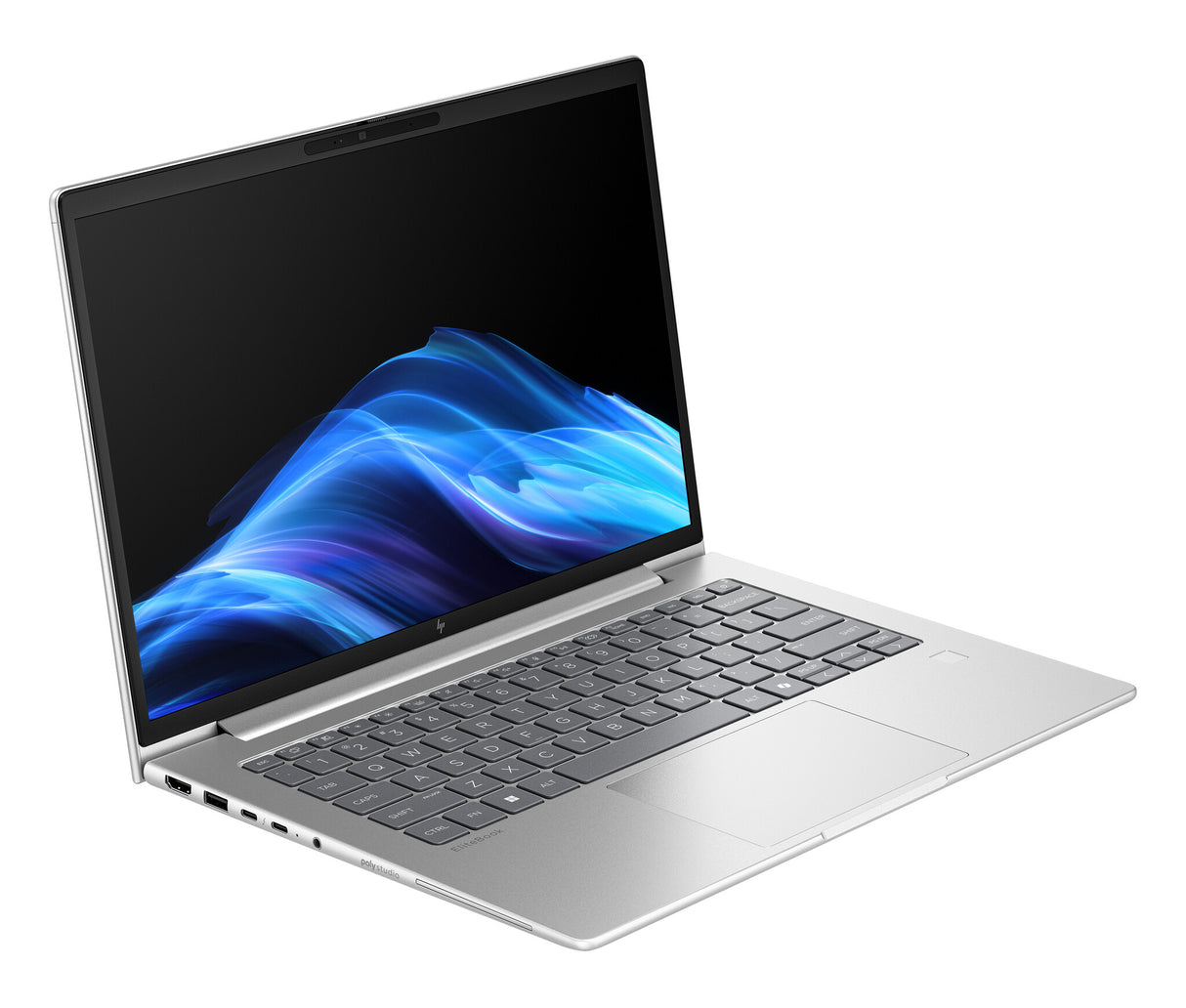 HP EliteBook 6 G1i AI Intel Core Ultra 5 225U Laptop 35,6 cm (14") WUXGA 24 GB DDR5-SDRAM 512 GB SSD Wi-Fi 7 (802.11be) Windows 11 Pro AI PC Sølv