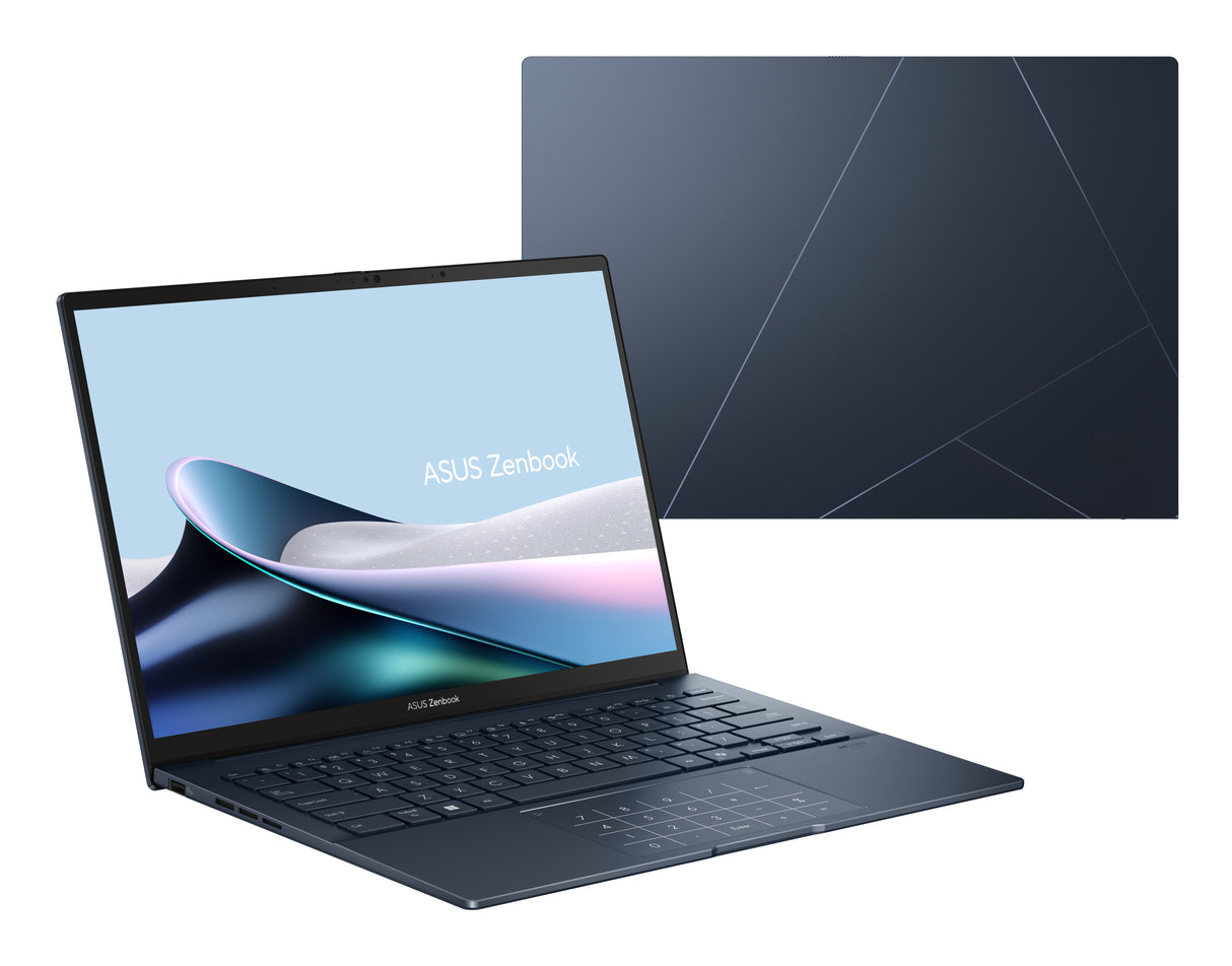 ASUS Zenbook 14 OLED UX3405CA-SU1294W Intel Core Ultra 7 255H Laptop 35,6 cm (14") Berøringsskærm 3K 32 GB LPDDR5x-SDRAM 1 TB SSD Wi-Fi 7 (802.11be) Windows 11 Home Blå