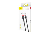 Baseus Cafule USB-kabel 2 m USB A Micro-USB A Sort, Rød