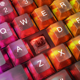 Lenovo Legion K510 Mini Pro tastatur Spil USB US engelsk Sort, Transparent
