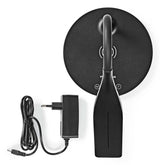 Nedis LED sort skrivebordslampe