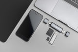 Digitus DA-70886 kortlæser USB 3.2 Gen 1 (3.1 Gen 1) Type-A/Type-C Aluminium