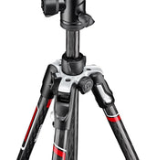 Manfrotto MKBFRTC4-BH kamerastativ Håndholdte videokameraer 3 ben Sort, Sølv