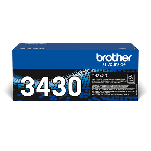 Brother TN-3430 tonerpatron 1 stk Original Sort