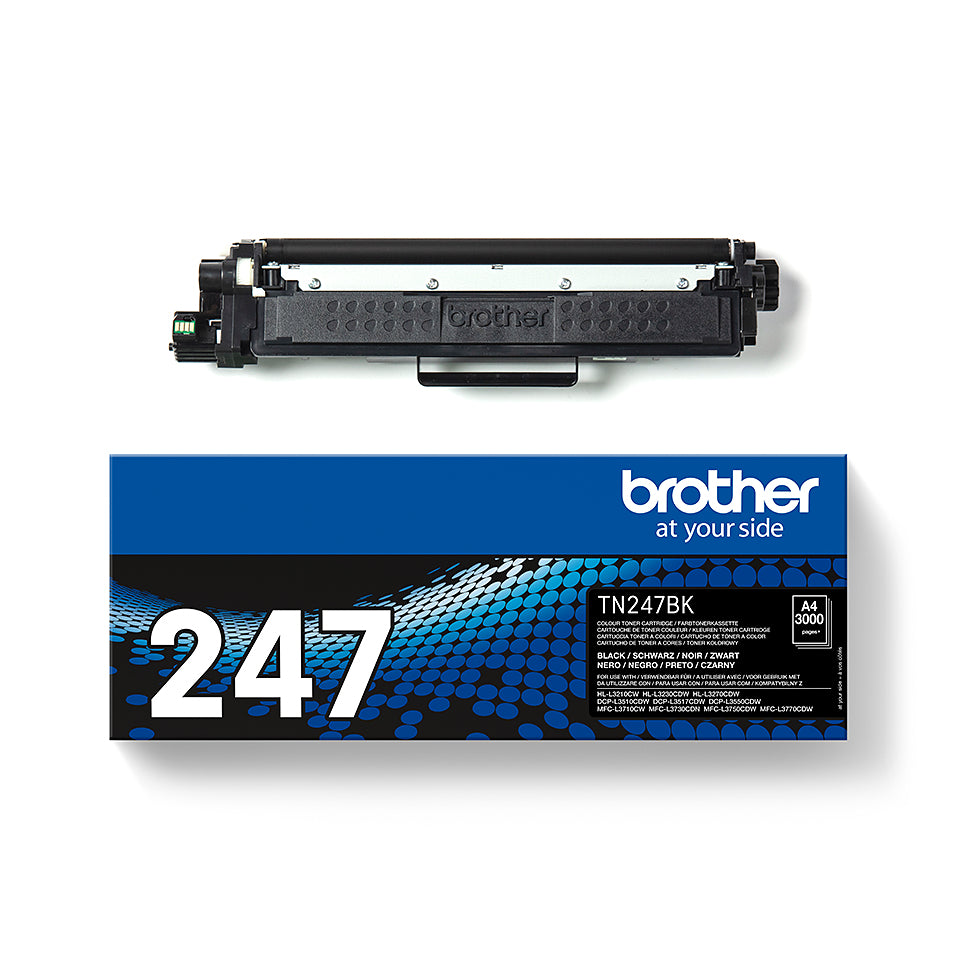 Brother TN-247BK tonerpatron 1 stk Original Sort