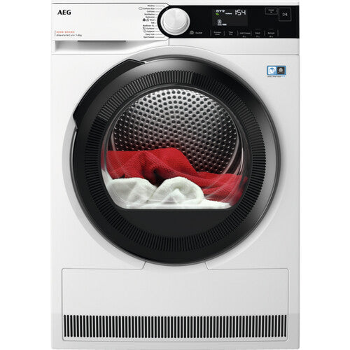 AEG Series 8000 TR834X85M tørretumbler Fritstående Front-læsning 8 kg Hvid