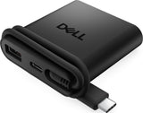 DELL DA225 Ledningsført USB 3.2 Gen 1 (3.1 Gen 1) Type-C Sort