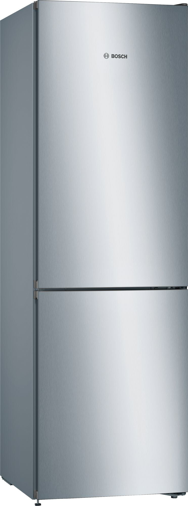 Bosch Serie 4 KGN36VLED køle-/fryseskab Fritstående 326 L Rustfrit stål