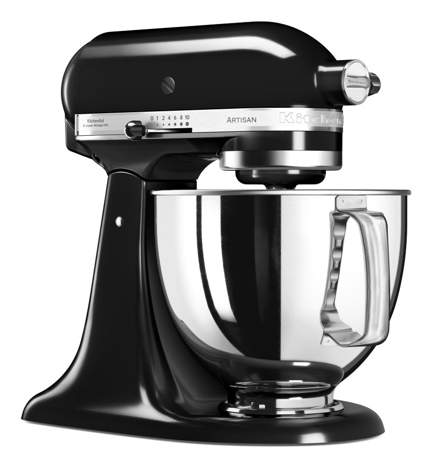 KitchenAid Artisan 5KSM125EOB Køkkenmaskine 4.8liter Sort onyx