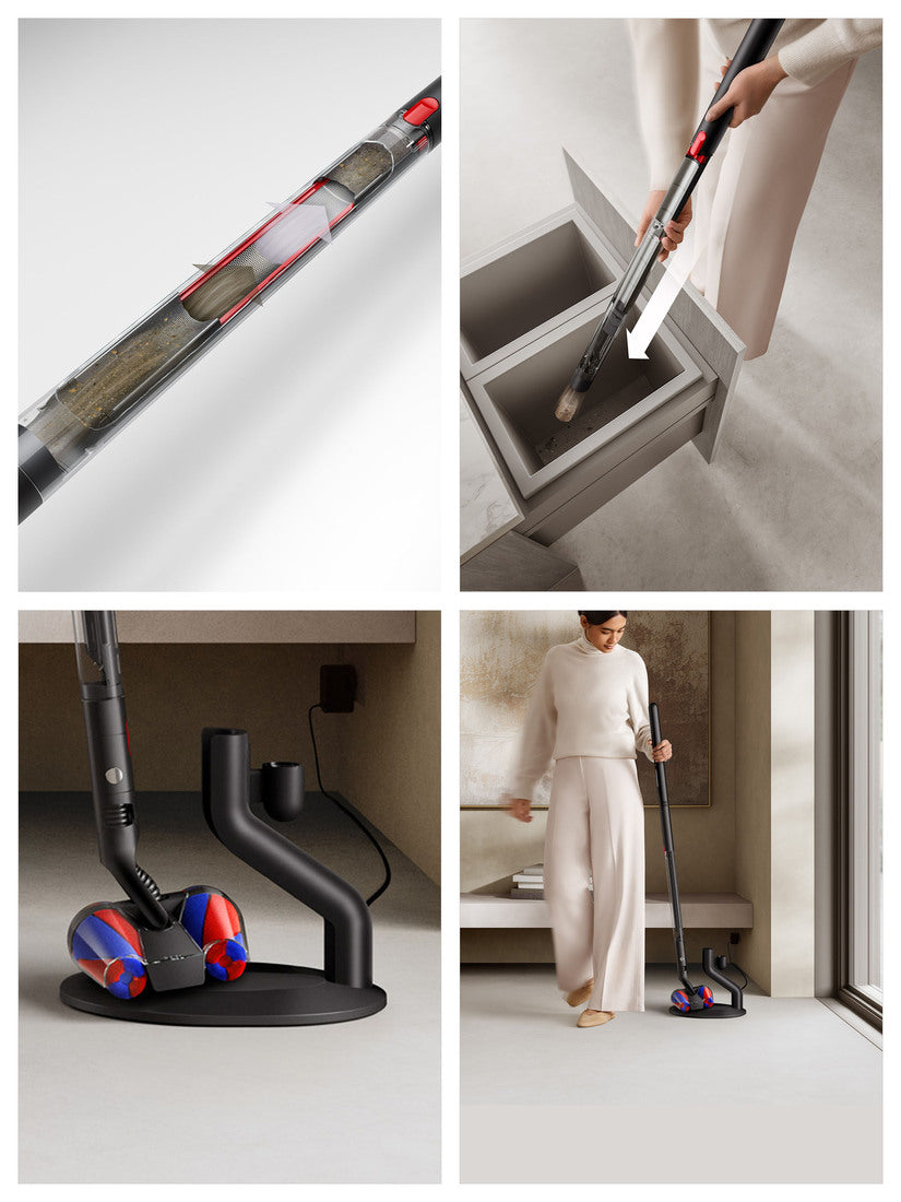 Dyson PencilVac Fluffycones Stick vakuum Batteri Dry Poseløs 0,8 L Sort, Grå