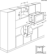 Electrolux KMFD172TEW Hvid 17 L 800 W