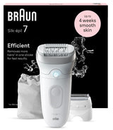 Braun Silk-épil 7 7-041 Grå, Hvid