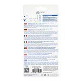 prio USB C til USB C-kabel med høj hastighedsopladning og synkronisering 5A 0,25 m hvid