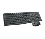 Logitech MK235 Wireless Combo - Tastatur & Mus sæt - Nordisk - Grå