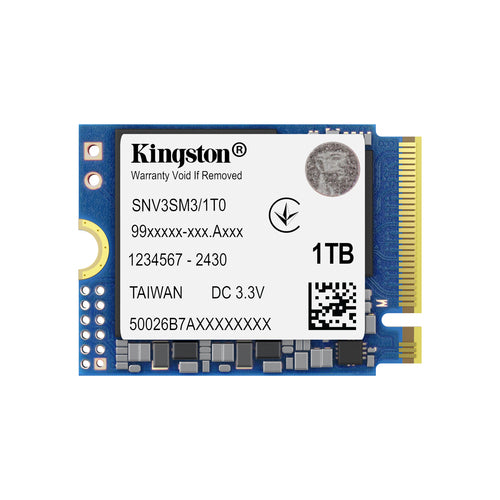 Kingston Technology 1000G NV3 M.2 2230 NVMe SSD