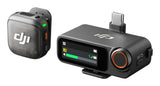 DJI Mic 3 Trådløst mikrofonsystem Trådløs Sort
