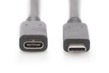 Digitus AK-300210-020-S USB-kabel USB 2.0 2 m USB C 0,48 Gbit/sek. Sort