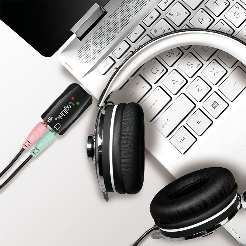 LogiLink USB Soundcard Virtual 3D Soundeffects USB 2.0 Ekstern