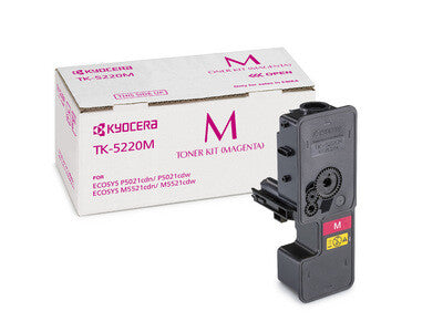 KYOCERA TK-5220M tonerpatron 1 stk Original Magenta