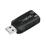 LogiLink USB Soundcard Virtual 3D Soundeffects USB 2.0 Ekstern