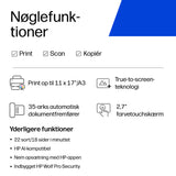 HP Officejet Pro 9720e Wide Format All-in-One Blækprinter