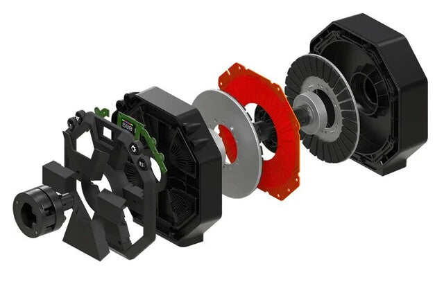 Thrustmaster T598 X Sort USB Rat + Pedaler Analog/digital PC, Xbox Series S, Xbox Series X, Xbox One S, Xbox One X, Xbox One