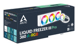 ARCTIC Liquid Freezer III Pro 360 A-RGB (White) Processor Væskekølingssæt 12 cm Hvid 1 stk