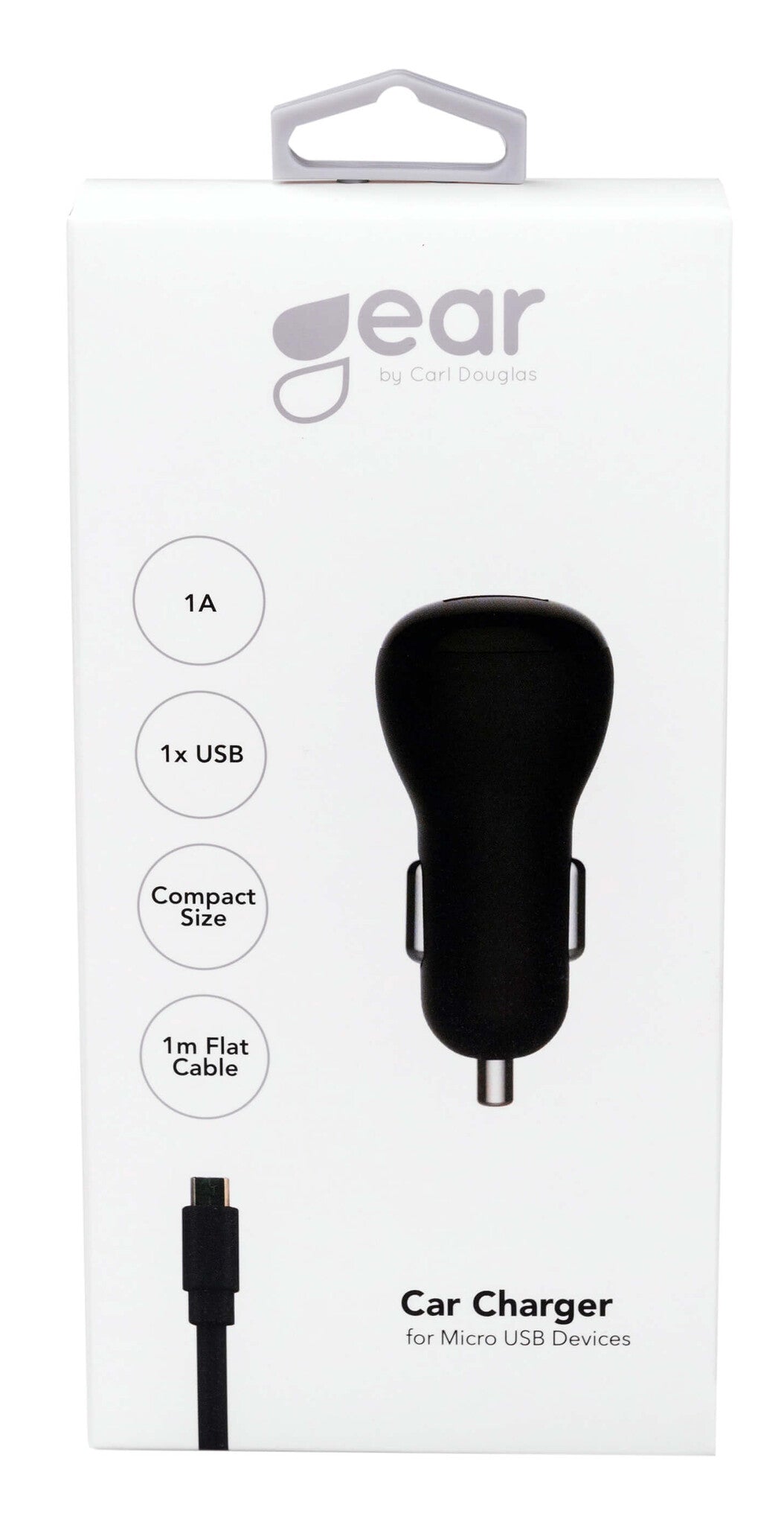 Gear 665009 oplader til mobil enhed Universel Sort Cigartænder, Vekselstrøm Automatisk, Indendørs