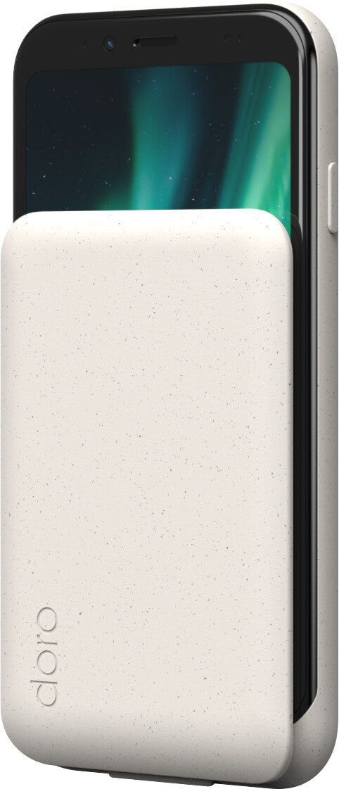 Doro Aurora 21 11,4 cm (4.5") Dual SIM Android 14 4G USB Type-C 4 GB 64 GB 3000 mAh Hvid