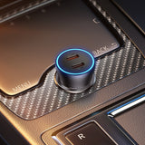 Baseus CGJP000013 oplader til mobil enhed Universel Grå Cigartænder Hurtig opladning Automatisk