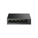 TP-Link LiteWave LS105P Ikke administreret Fast Ethernet (10/100) Strøm over Ethernet (PoE) Sort