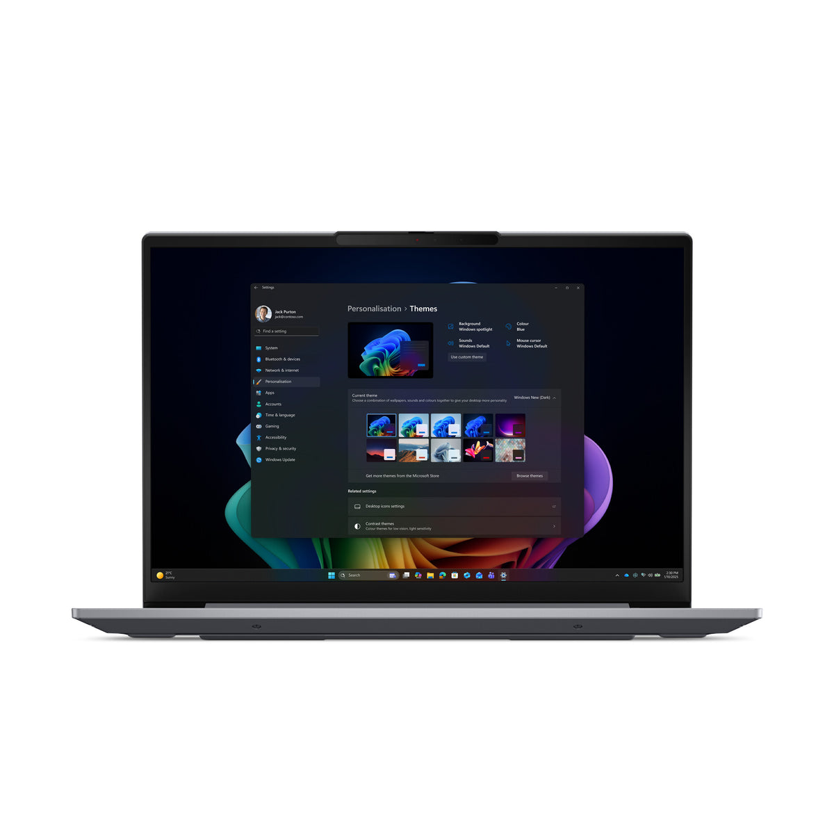 Lenovo ThinkBook 14 G9 IPL Copilot+ PC Intel Core Ultra 5 325 Laptop 35,6 cm (14") WUXGA 16 GB DDR5-SDRAM 512 GB SSD Wi-Fi 7 (802.11be) Windows 11 Pro Grå Engelsk