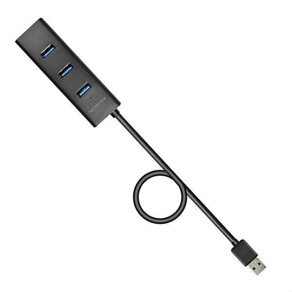 Axagon HUE-S2BP interface hub USB 3.2 Gen 1 (3.1 Gen 1) Type-A 5000 Mbit/s Sort