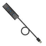 Axagon HUE-S2BP interface hub USB 3.2 Gen 1 (3.1 Gen 1) Type-A 5000 Mbit/s Sort