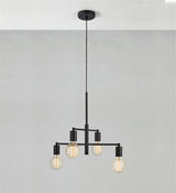 Markslöjd Cielo 4L black  lysekrone