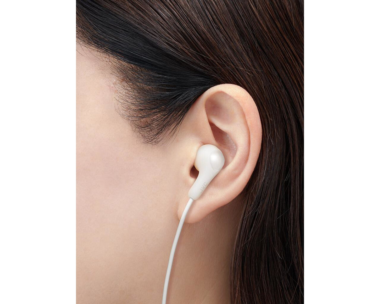 JVC HA-FR9UC Headset Ledningsført I ørerne Opkald/musik USB Type-C Hvid