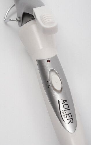 Adler AD 2106 hårstyler Krøllejern Varm Metallic, Hvid 40 W