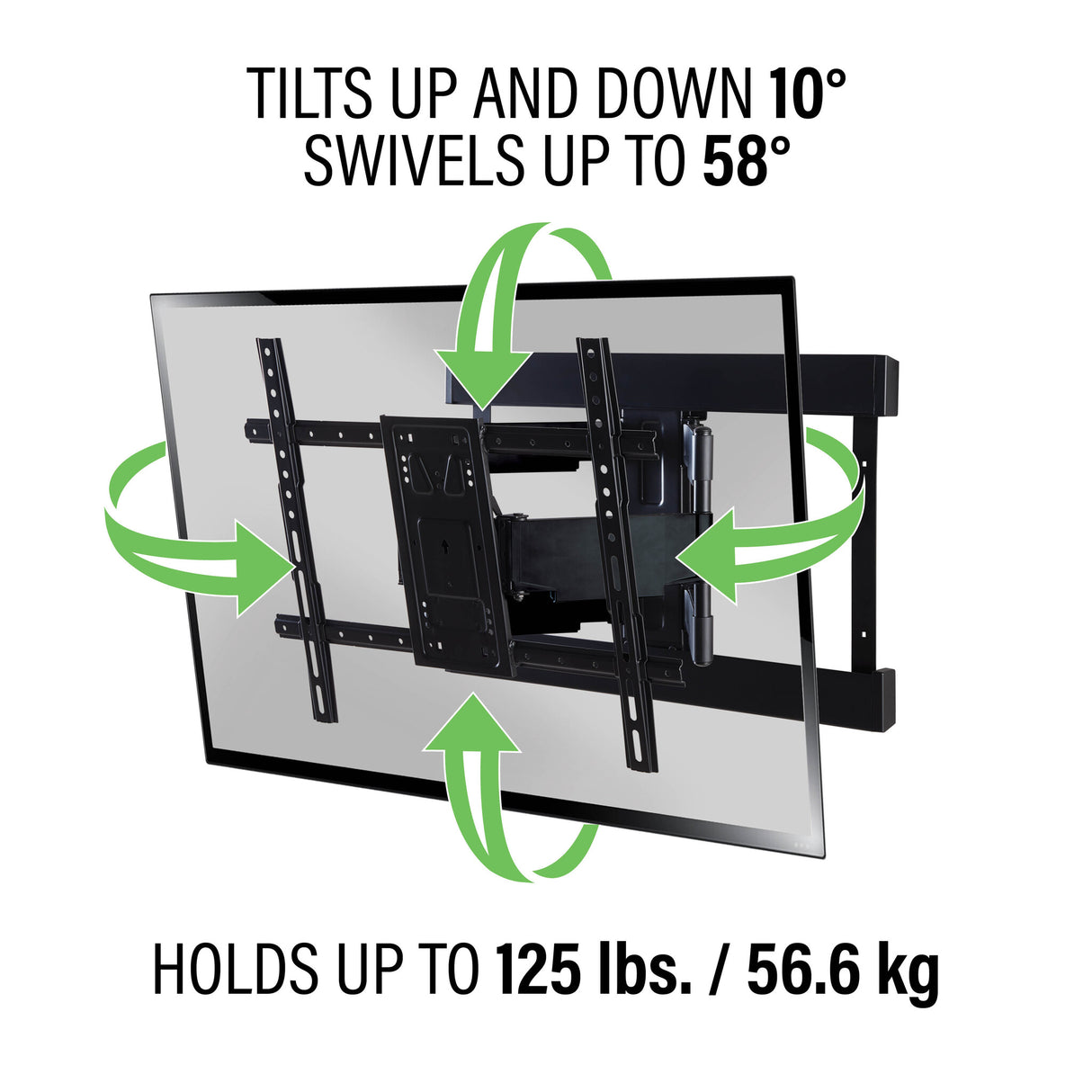 SANUS VLFS820-B2 tv-beslag 2,29 m (90") Sort