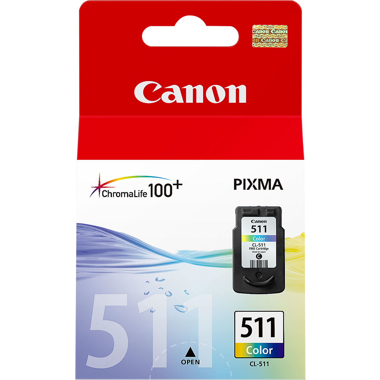 Canon 2972B001 blækpatron 1 stk Original Blå, Magenta, Gul