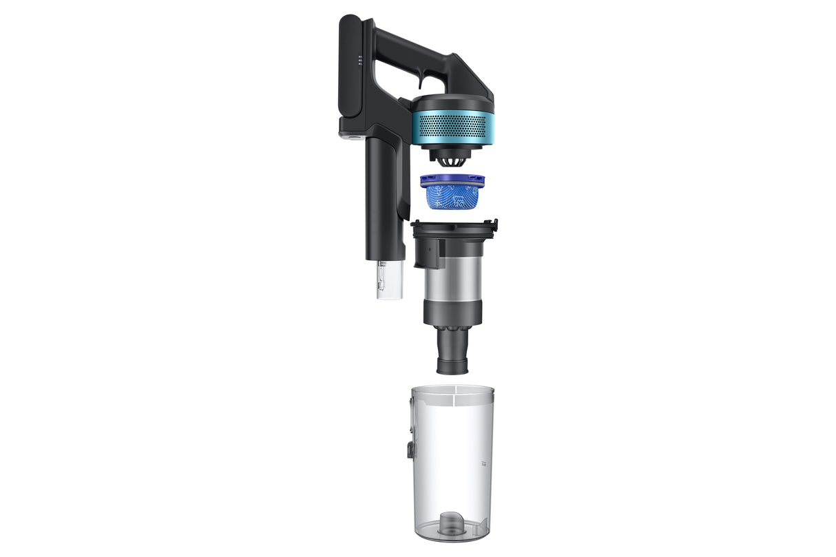 Samsung Jet 75E Pet VS20B75AGR1 Støvsuger Pind/håndholdt 200W 0.8liter Black ChroMetal/teal mint